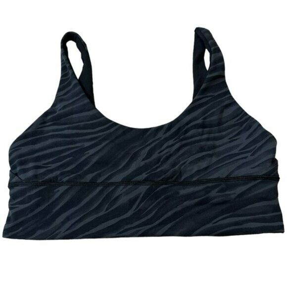 Lululemon Align Sports Bra Size 10 Black Reversible